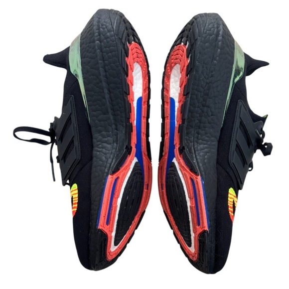 Adidas UltraBoost 22 Athletic Linear Energy Running Black Dopamine Mens Size 11 - Picture 10 of 14